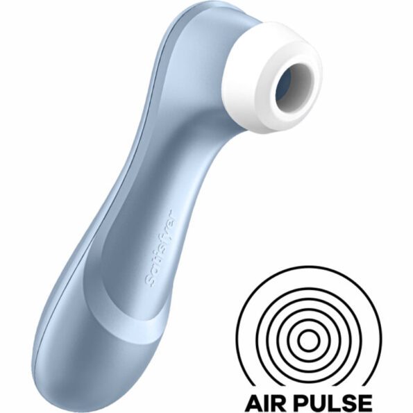 SATISFYER - STIMULATEUR BLEU PRO 3-SATISFYER AIR PULSE-sextoys-lingerie-bdsm-hygiène-sexshop