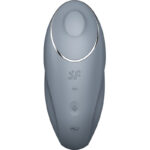 SATISFYER – TAP & CLIMAX 1 VIBRATEUR LAY-ON GRIS