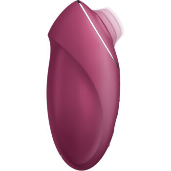 SATISFYER - TAP & CLIMAX 1 VIBRATEUR LAY-ON ROUGE-SATISFYER LAYONS-sextoys-lingerie-bdsm-hygiène-sexshop