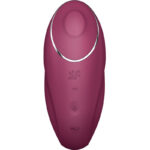SATISFYER - TAP & CLIMAX 1 VIBRATEUR LAY-ON ROUGE-SATISFYER LAYONS-sextoys-lingerie-bdsm-hygiène-sexshop
