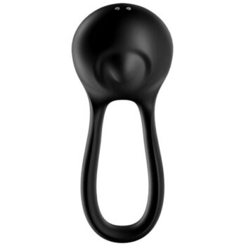 SATISFYER - VIBRATEUR  ANNEAU MAJESTIC DUO NOIR-SATISFYER RING-sextoys-lingerie-bdsm-hygiène-sexshop