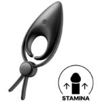 SATISFYER - VIBRATEUR  ANNEAU SNIPER NOIR-SATISFYER RING-sextoys-lingerie-bdsm-hygiène-sexshop