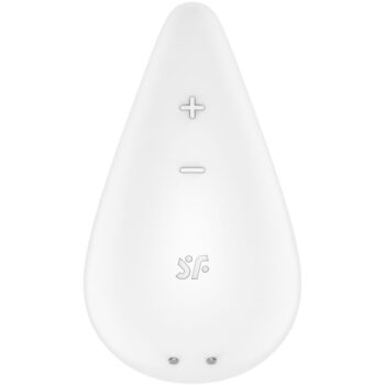 SATISFYER - VIBRATEUR DEW DROP LAY-ON BLANC-SATISFYER LAYONS-sextoys-lingerie-bdsm-hygiène-sexshop