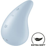 SATISFYER - VIBRATEUR DEW DROP LAY-ON BLEU-SATISFYER LAYONS-sextoys-lingerie-bdsm-hygiène-sexshop