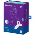 SATISFYER – VIBRATEUR  DOIGTS BOLD LOVER BLANC