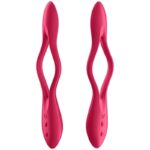 SATISFYER – VIBRATEUR MULTI ELASTIC JOY ROUGE