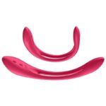 SATISFYER – VIBRATEUR MULTI ELASTIC JOY ROUGE