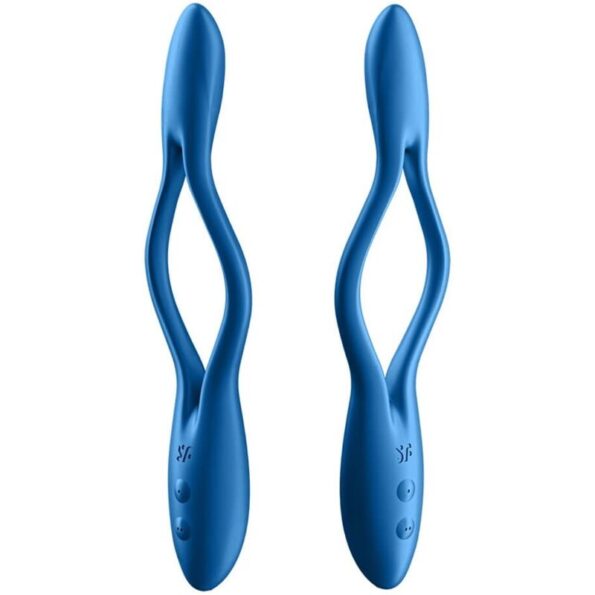 SATISFYER - VIBRATEUR MULTI ÉLASTIQUE GAME BLEU-SATISFYER VIBRATOR-sextoys-lingerie-bdsm-hygiène-sexshop