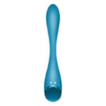 SATISFYER – VIBRATEUR MULTI G-SPOT FLEX 5 BLEU