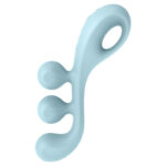 SATISFYER – VIBRATEUR MULTI TRI BALL 2 BLEU
