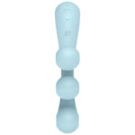 SATISFYER – VIBRATEUR MULTI TRI BALL 2 BLEU