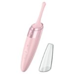 SATISFYER - VIBRATEUR  POINTE DE CLIT TWIRLING DELIGHT ROSE-SATISFYER VIBRATOR-sextoys-lingerie-bdsm-hygiène-sexshop