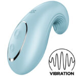SATISFYER - VIBRATEUR  POSER DIPPING DELIGHT BLEU-SATISFYER LAYONS-sextoys-lingerie-bdsm-hygiène-sexshop