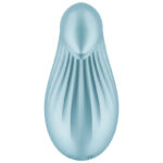SATISFYER – VIBRATEUR  POSER DIPPING DELIGHT BLEU
