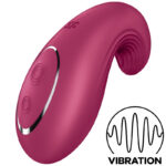 SATISFYER - VIBRATEUR  POSER DIPPING DELIGHT ROUGE-SATISFYER LAYONS-sextoys-lingerie-bdsm-hygiène-sexshop