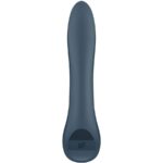SATISFYER – VIBRATEUR PROGRAMME 12 VIBRATIONS G-SPOT WAVE 4 GRIS FONCÉ