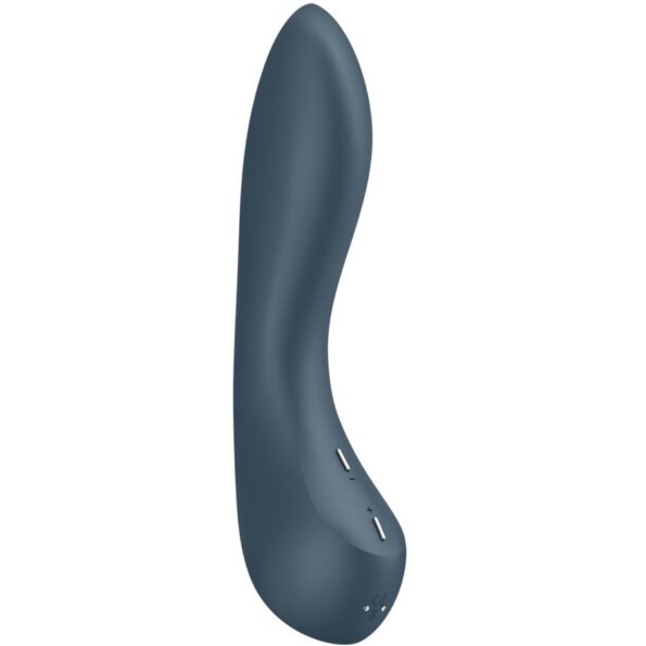 SATISFYER - VIBRATEUR PROGRAMME 12 VIBRATIONS G-SPOT WAVE 4 GRIS FONCÉ-SATISFYER VIBRATOR-sextoys-lingerie-bdsm-hygiène-sexshop