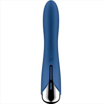 SATISFYER - VIBRATEUR ROTATEUR BLEU SPINNING VIBE 1 G-SPOT-SATISFYER VIBRATOR-sextoys-lingerie-bdsm-hygiène-sexshop