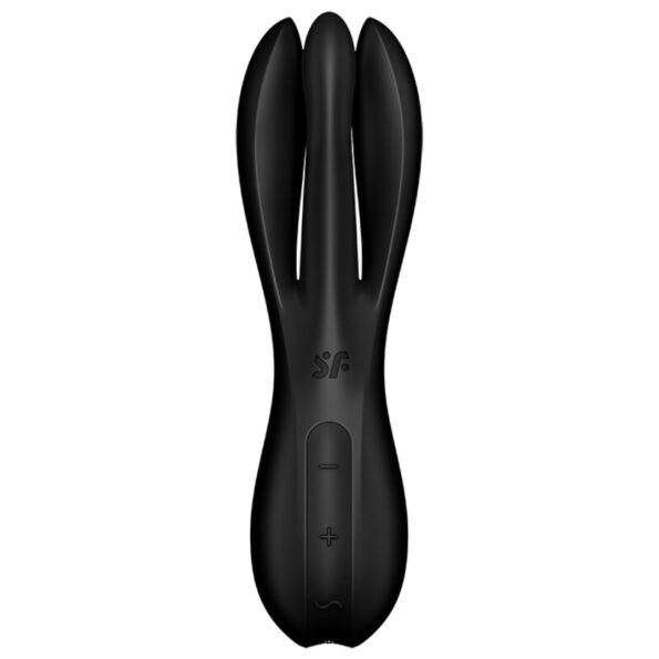 SATISFYER - VIBRATEUR THREESOME 2 NOIR-SATISFYER VIBRATOR-sextoys-lingerie-bdsm-hygiène-sexshop
