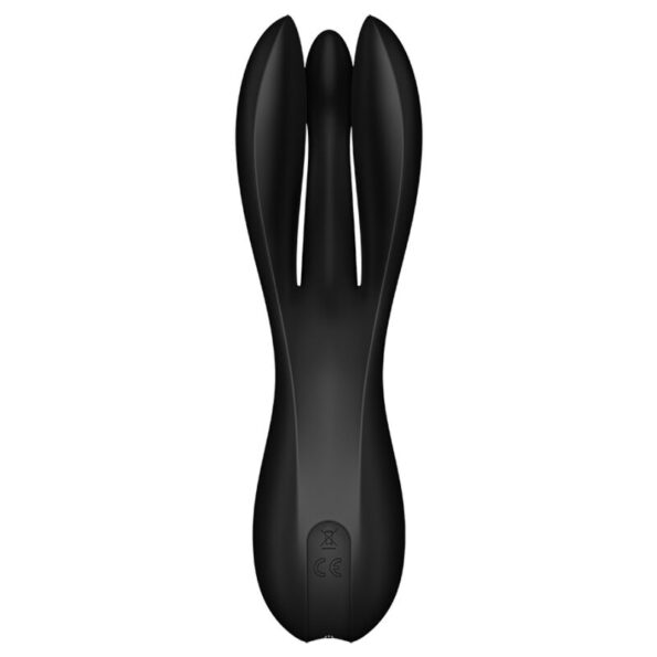 SATISFYER - VIBRATEUR THREESOME 2 NOIR-SATISFYER VIBRATOR-sextoys-lingerie-bdsm-hygiène-sexshop