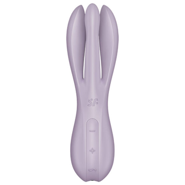 SATISFYER - VIBRATEUR THREESOME 2 VIOLET-SATISFYER VIBRATOR-sextoys-lingerie-bdsm-hygiène-sexshop