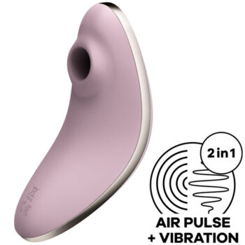 SATISFYER - VULVA LOVER 1 STIMULATEUR ET VIBRATEUR AIR PULSE VIOLET-SATISFYER AIR PULSE-sextoys-lingerie-bdsm-hygiène-sexshop