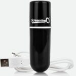 SCREAMING O - BALA VIBREURA RECHARGEABLE VOOOM NOIR-SCREAMING O-sextoys-lingerie-bdsm-hygiène-sexshop