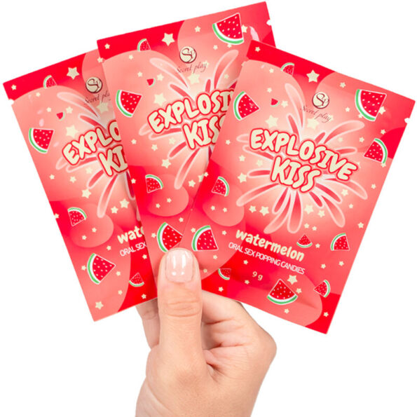 SECRET PLAY - BONBONS EXPLOSIFS À LA PASTÉQUE-SECRETPLAY COSMETIC-sextoys-lingerie-bdsm-hygiène-sexshop
