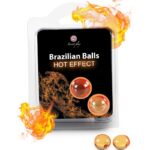 SECRETPLAY - BALLES BRÉSILIENNES EFFET CHAUFFANT 2 UNITÉS-SECRETPLAY COSMETIC-sextoys-lingerie-bdsm-hygiène-sexshop