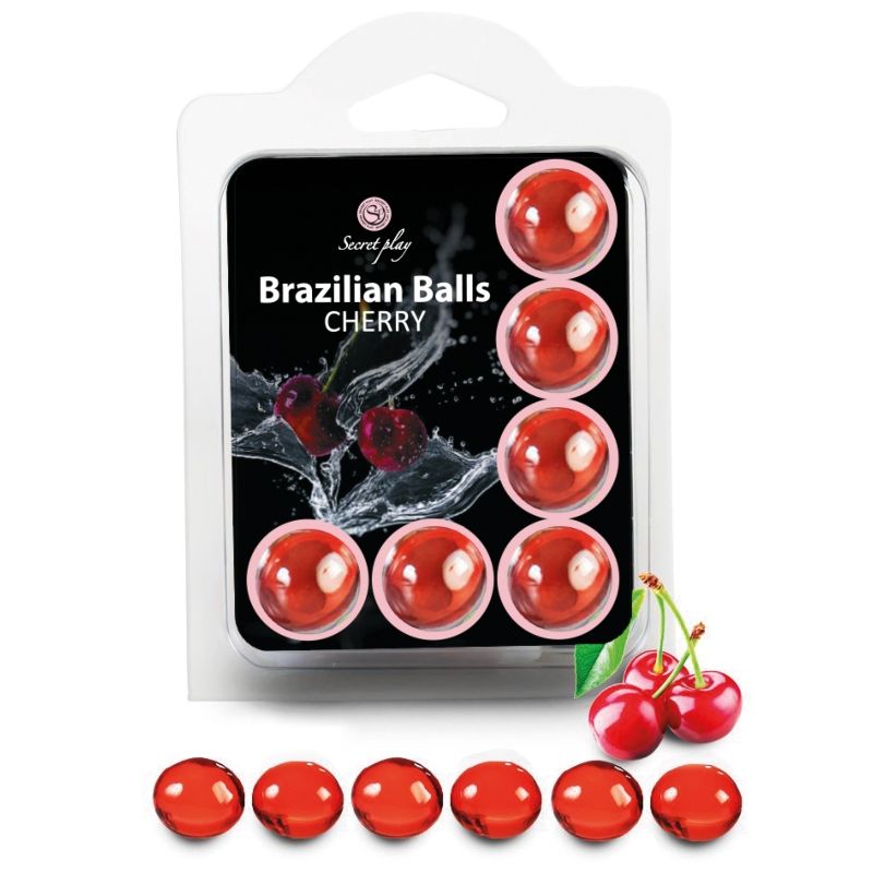 SECRETPLAY - BOULES BRÉSILIENNES CERISES SECRETPLAY - BOULES BRÉSILIENNES CERISES-SECRETPLAY COSMETIC-sextoys-lingerie-bdsm-hygiène-sexshop