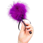 SECRETPLAY - DUSTER MARABOU ROSE VIOLET-SECRETPLAY 100% FETISH-sextoys-lingerie-bdsm-hygiène-sexshop