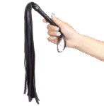 SECRETPLAY - FOUET DE BONDAGE NOIR  COLLECTION BDSM-SECRETPLAY 100% FETISH-sextoys-lingerie-bdsm-hygiène-sexshop