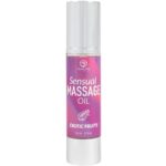 SECRETPLAY - HUILE DE MASSAGE AUX FRUITS EXOTIQUES-SECRETPLAY COSMETIC-sextoys-lingerie-bdsm-hygiène-sexshop