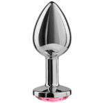 SECRETPLAY - PLUG ANAL ALUMINIUM FUCHSIA 7 CM-SECRETPLAY TOYS-sextoys-lingerie-bdsm-hygiène-sexshop