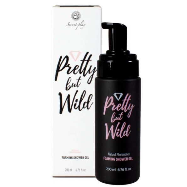 SECRETPLAY - PRETTY BUT WILD GEL DOUCHE MOUSSANT 200 ML-SECRETPLAY COSMETIC-sextoys-lingerie-bdsm-hygiène-sexshop