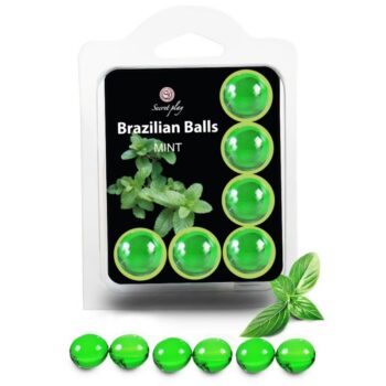 SECRETPLAY - SET 6 BALLES BRÉSILIENNES SUPERBE-SECRETPLAY COSMETIC-sextoys-lingerie-bdsm-hygiène-sexshop