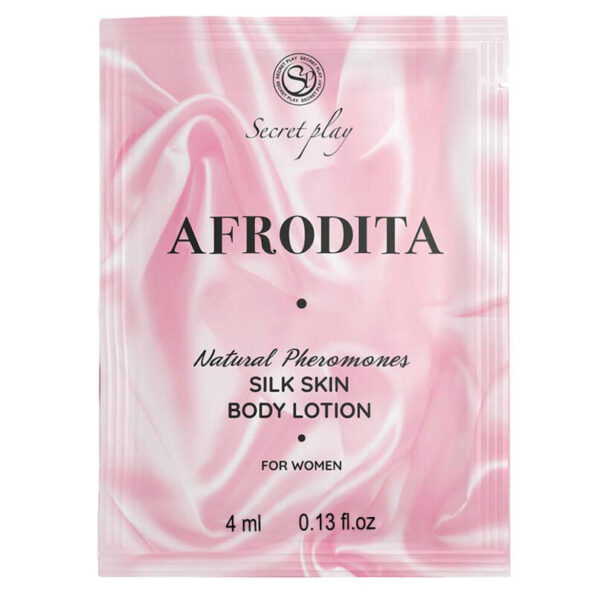 SECRETPLAY - SILK SKIN AFRODITA MONODOSE 4 ML-SECRETPLAY COSMETIC-sextoys-lingerie-bdsm-hygiène-sexshop
