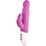 SEVEN CREATIONS - VIBRATEUR EUPHORIC BUNNY AVEC ROTATION LILAS-SEVEN CREATIONS-sextoys-lingerie-bdsm-hygiène-sexshop