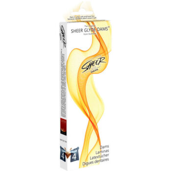 SHEER GLYDE - BARRAGES LAMINAS LATEX QUEUE DE SEXE ORAL-SHEER GLYDE-sextoys-lingerie-bdsm-hygiène-sexshop