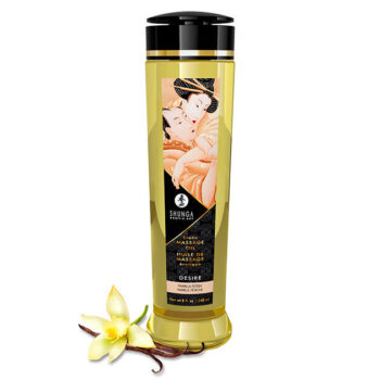 SHUNGA - HUILE DE MASSAGE ÉROTIQUE DÉSIR 240 ML-SHUNGA OILS-sextoys-lingerie-bdsm-hygiène-sexshop