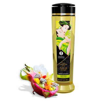 SHUNGA - HUILE DE MASSAGE ÉROTIQUE IRRESISTIBLE 240ML-SHUNGA OILS-sextoys-lingerie-bdsm-hygiène-sexshop