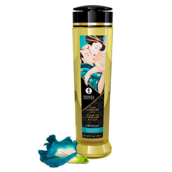 SHUNGA - HUILE DE MASSAGE ÉROTIQUE SENSUELLE 240 ML-SHUNGA OILS-sextoys-lingerie-bdsm-hygiène-sexshop