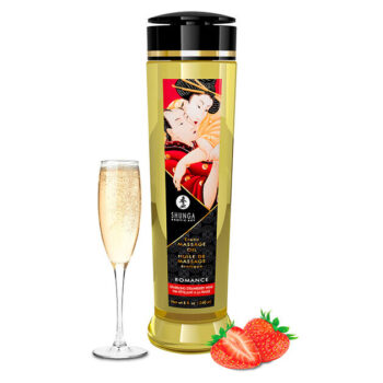 SHUNGA - HUILE DE MASSAGE ROMANCE ÉROTIQUE 240 ML-SHUNGA OILS-sextoys-lingerie-bdsm-hygiène-sexshop