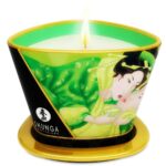 SHUNGA - MINI CARESSE À LA BOUGIE DE MASSAGE T VERT 170 ML-SHUNGA CANDLES-sextoys-lingerie-bdsm-hygiène-sexshop