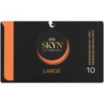 SKYN – GRANDS PRÉSERVATIFS À AJUSTEMENT SUPPLÉMENTAIRE 10 UNITÉS