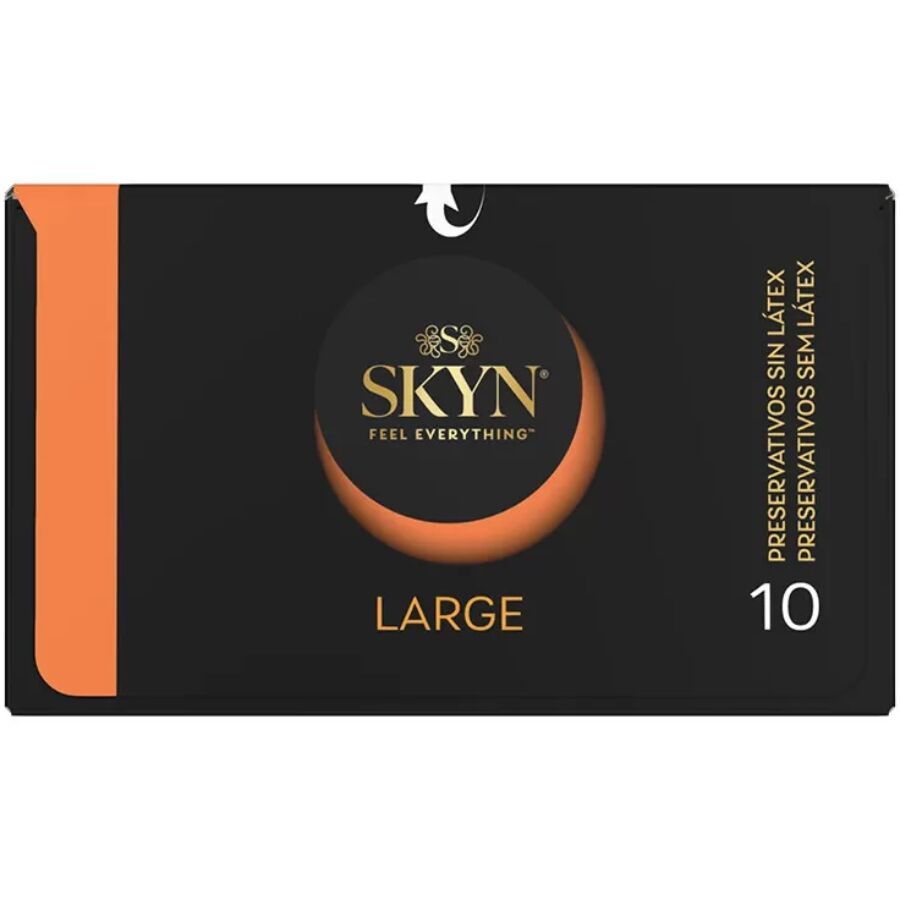 SKYN - GRANDS PRÉSERVATIFS À AJUSTEMENT SUPPLÉMENTAIRE 10 UNITÉS SKYN - GRANDS PRÉSERVATIFS À AJUSTEMENT SUPPLÉMENTAIRE 10 UNITÉS-SKYN-sextoys-lingerie-bdsm-hygiène-sexshop