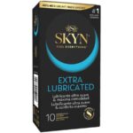 SKYN - PRÉSERVATIF EXTRA LUBRIFIÉ 10 UNITÉS-SKYN-sextoys-lingerie-bdsm-hygiène-sexshop