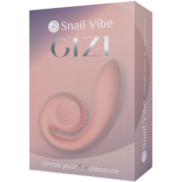 SNAIL VIBE - STIMULATEUR DOUBLE GIZI ROSE-SNAIL VIBE-sextoys-lingerie-bdsm-hygiène-sexshop