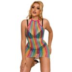 SUBBLIME – 952341 ROBE RÉSEILLE ARC-EN-CIEL TAILLE UNIQUE