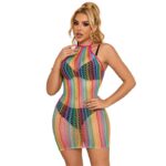 SUBBLIME – 952341 ROBE RÉSEILLE ARC-EN-CIEL TAILLE UNIQUE